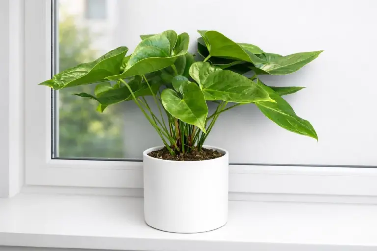Anthurium: l'aria secca ostacola la fioritura - ecco cosa fare