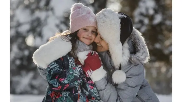 Freddo a -15°C: la vera durata sicura delle passeggiate con i bambini