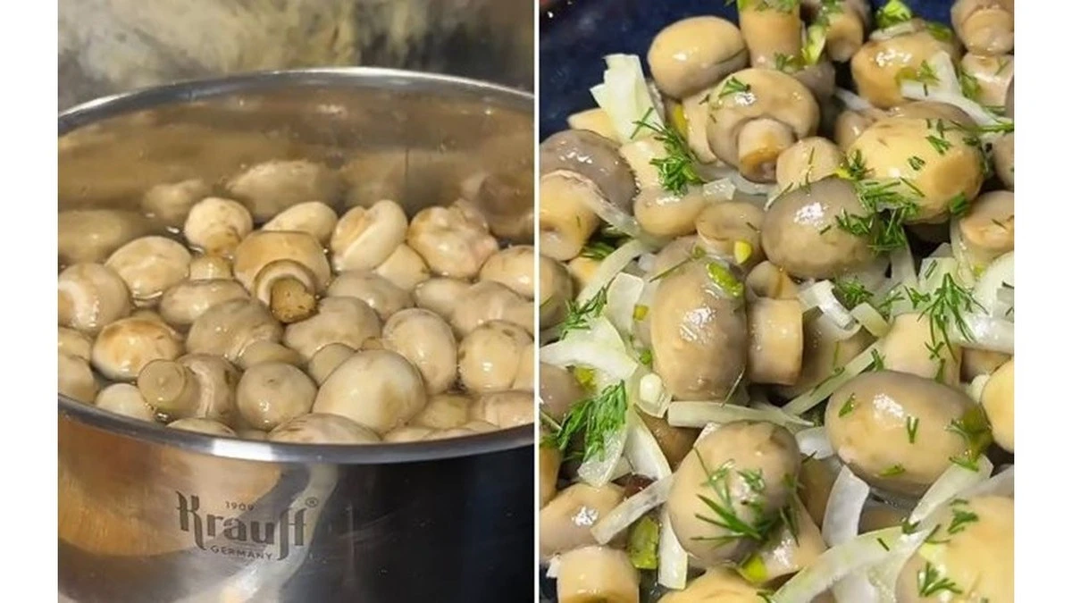 Funghi champignon marinati: la ricetta veloce che scompare per prima dalla tavola