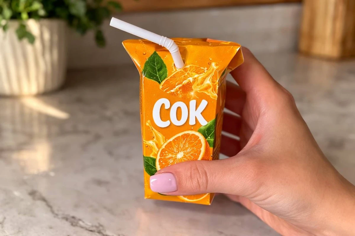 Il trucco geniale per evitare che il succo si rovesci sulla tua camicia preferita