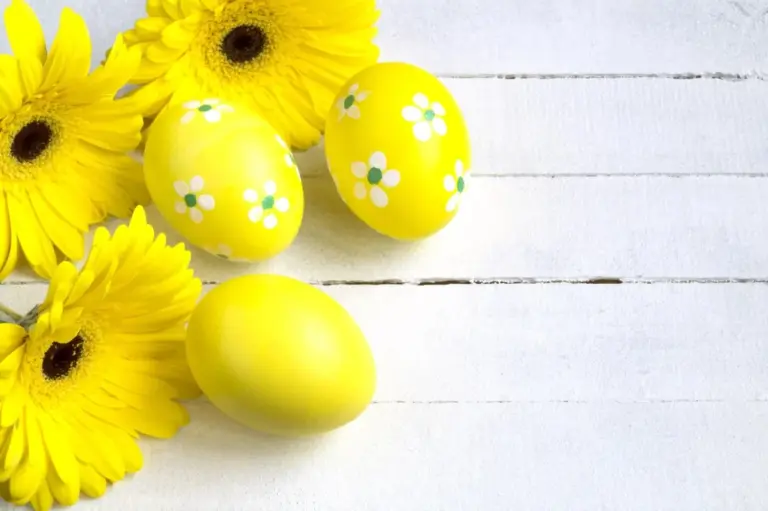 Uova di Pasqua colorate con fiori: un metodo naturale che lascia le dita pulite e il colore più brillante di sempre